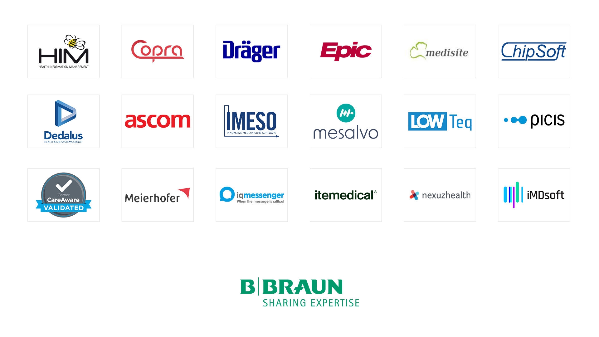 Partneri spoločnosti B. Braun 