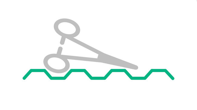 Vlnité dno koša AESCULAP Aicon®