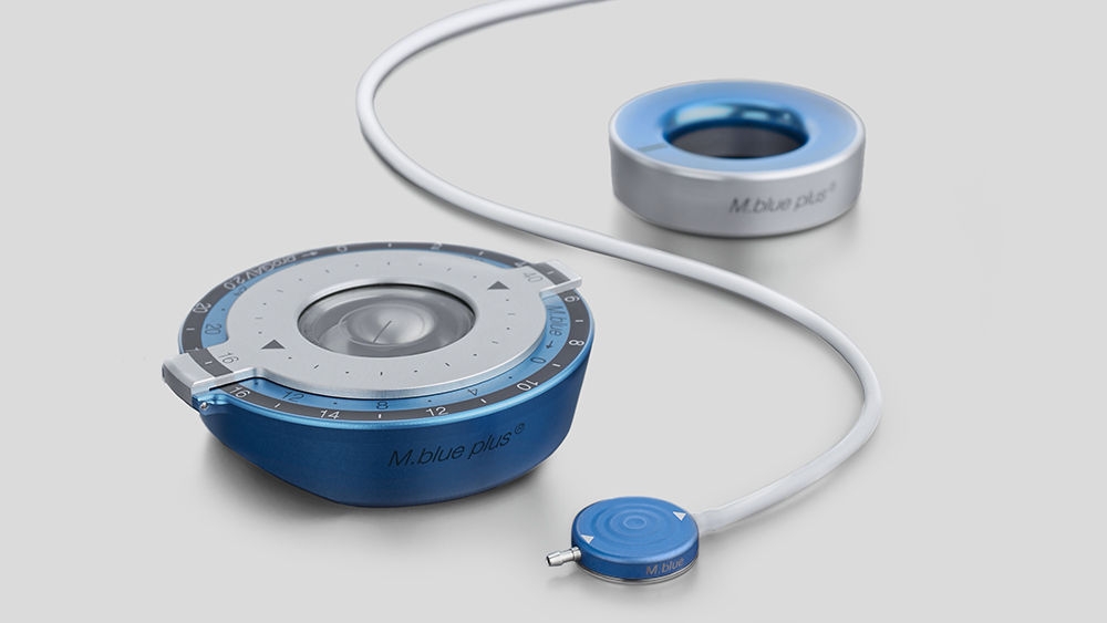 Programovateľný gravitačný ventil MIETHKE M.blue®