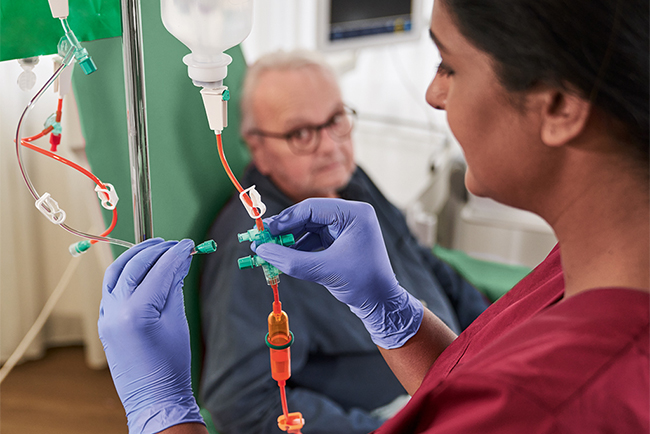 Onkologická liečba – podávanie chemoterapie